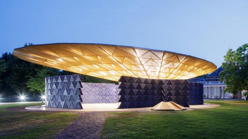 Diébédo Francis Kéré's 2017 Serpentine Pavilion