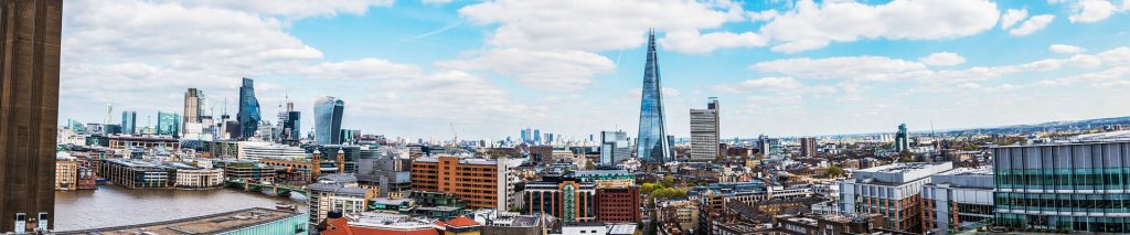 London panorama from the Switch Tower