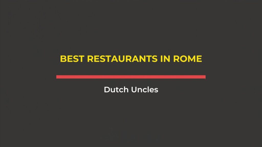 Best Restaurants in Rome: 13 Places You Absolutely Have to Eat